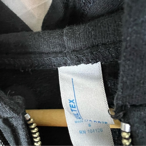 RARE Vintage Y2K Sworn Enemy Band Zip Hoodie Small - Picture 5 of 5